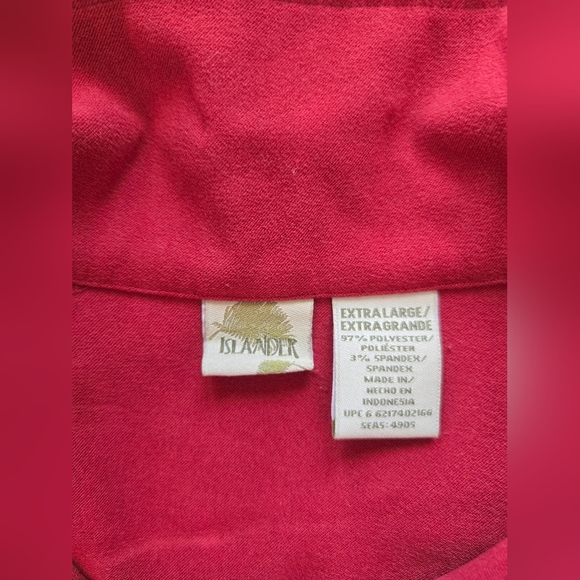 VTG ISLANDERS Rust Shirt Jacket - Picture 2 of 6